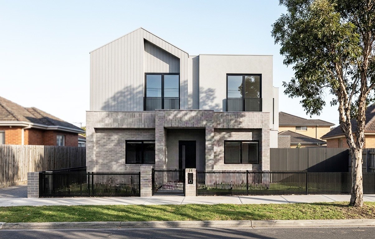 Chadstone townhouse development by TNA Architecture